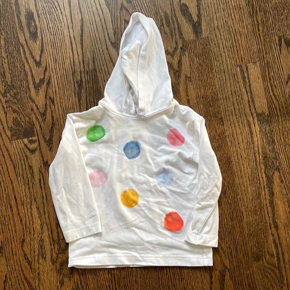 Florence Eisman girls long sleeve hooded shirt